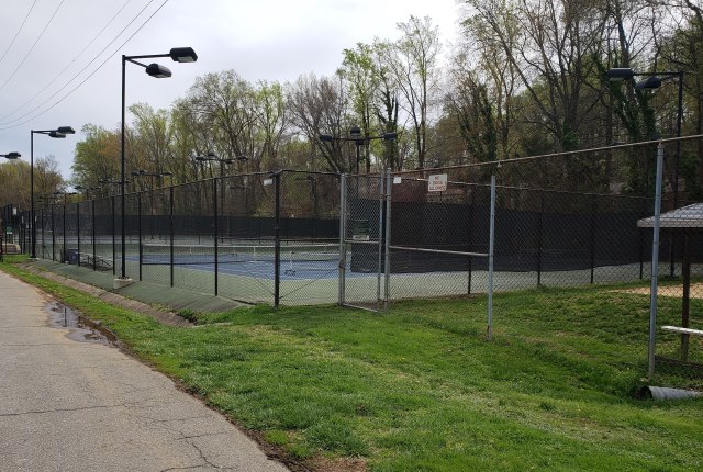 Tennis and pickleball courts
